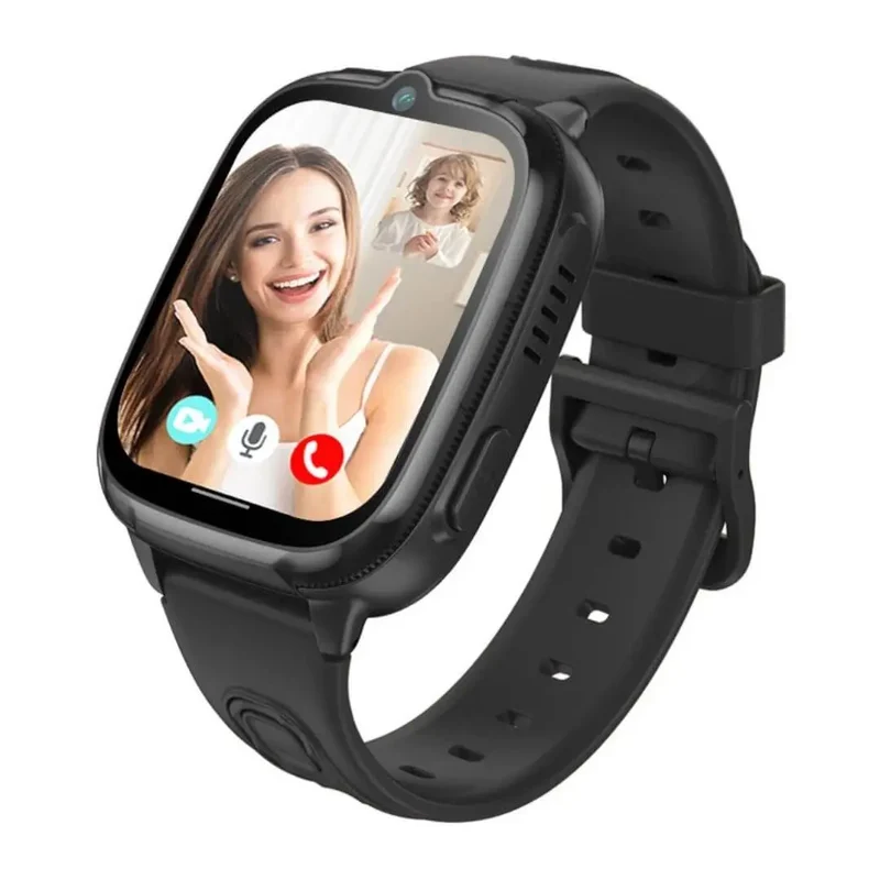 Montre 4G Enfant GPS HD – Appels Vidéo, SOS & Étanche IPX7