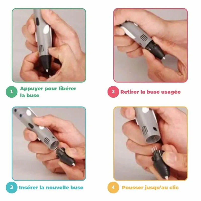 Buse de remplacement stylo 3d inspire™