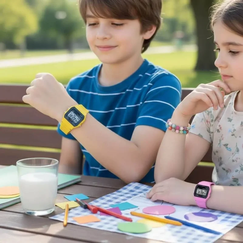 Montre Enfant Garçon Digitale Sport – Idéale pour l'Autonomie