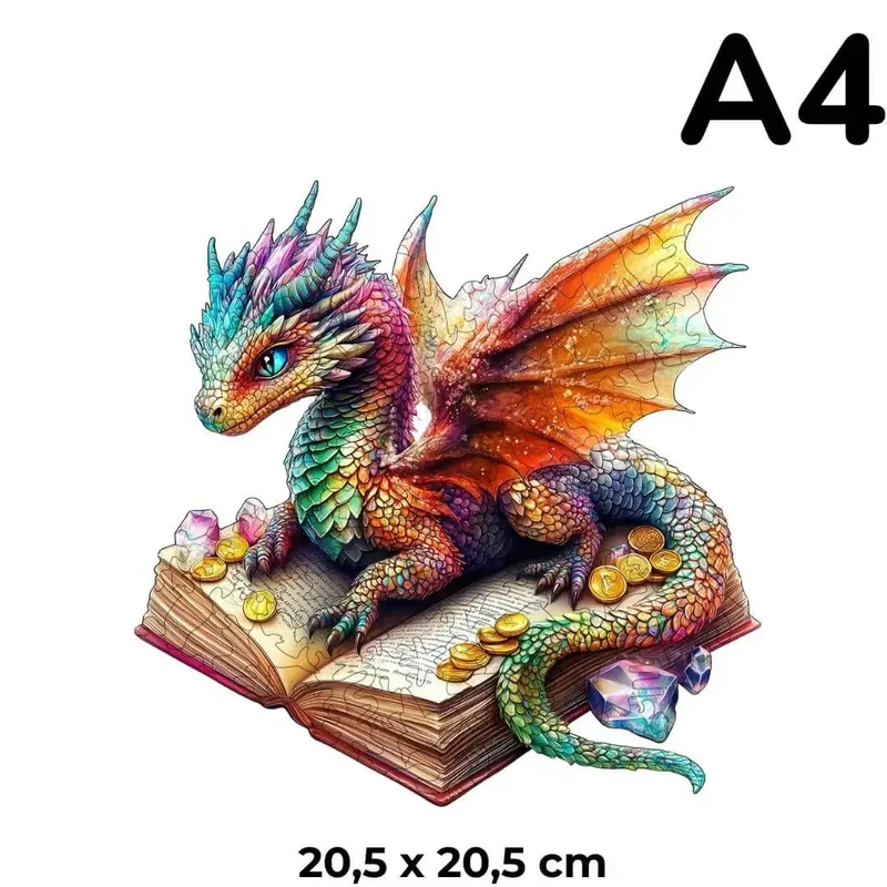 Puzzle Bois Dragon Magique – Dragonia™
