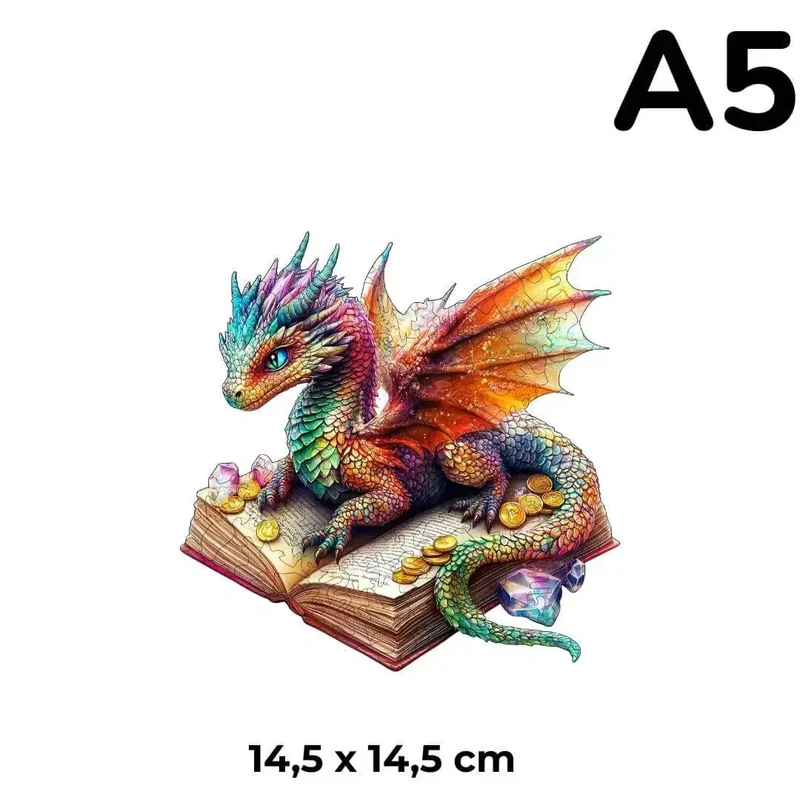 Puzzle Bois Dragon Magique – Dragonia™