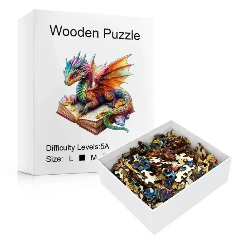 Puzzle Bois Dragon Magique – Dragonia™