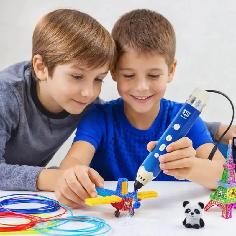 Stylo 3D Enfant Rechargeable dès 6 ans – Créatif & Sécurisé