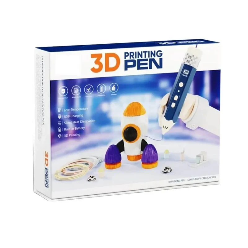 Stylo 3D Enfant Rechargeable dès 6 ans – Créatif & Sécurisé