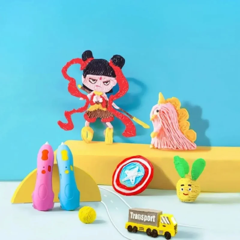 Stylo 3D Enfant dès 6 ans – Sécurisé Basse Température