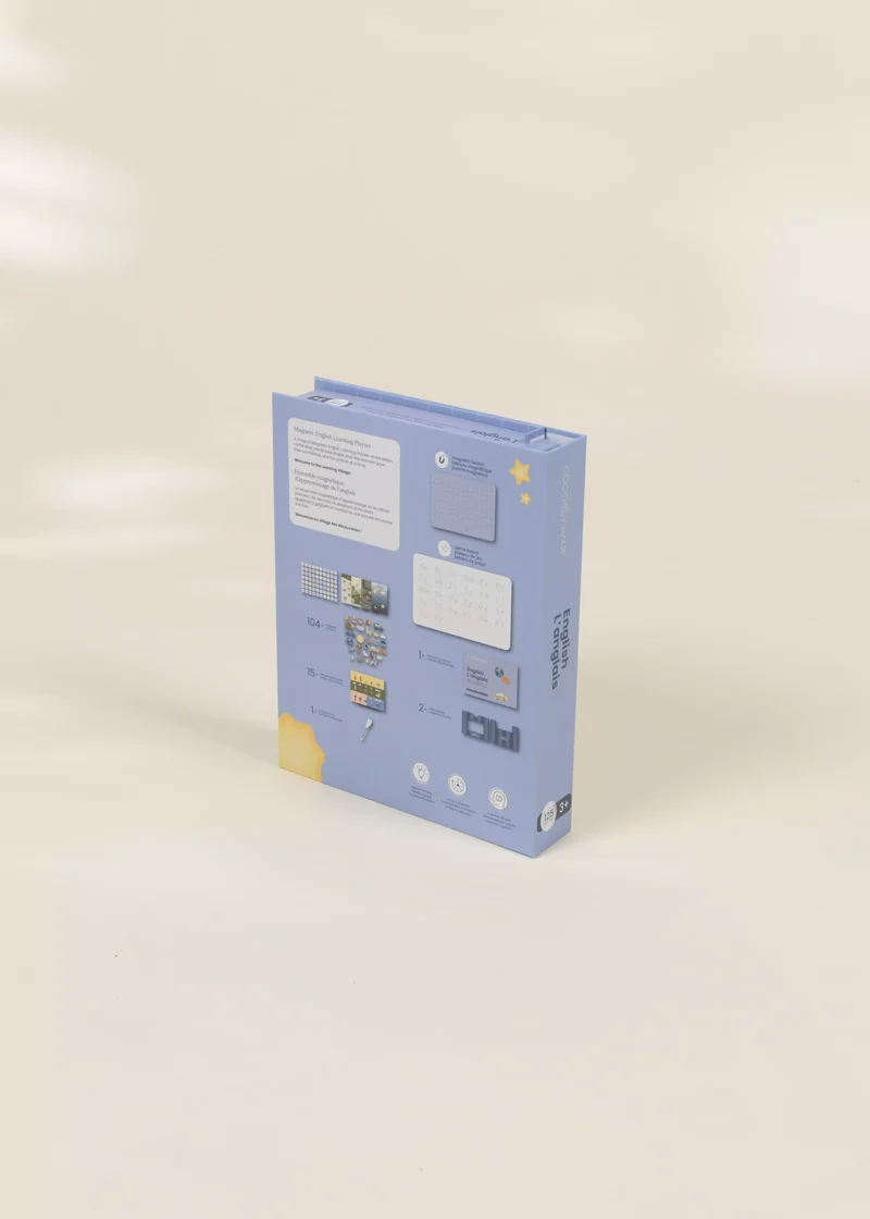 Magnetic English Learning Playset