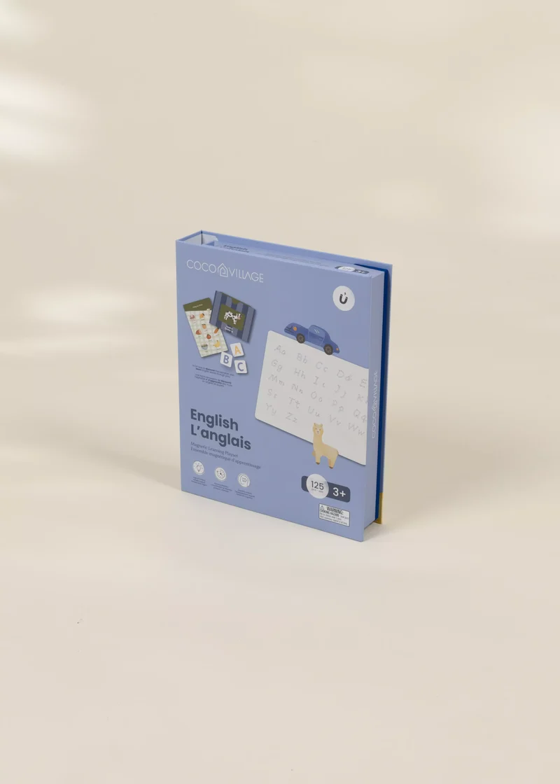 Magnetic English Learning Playset
