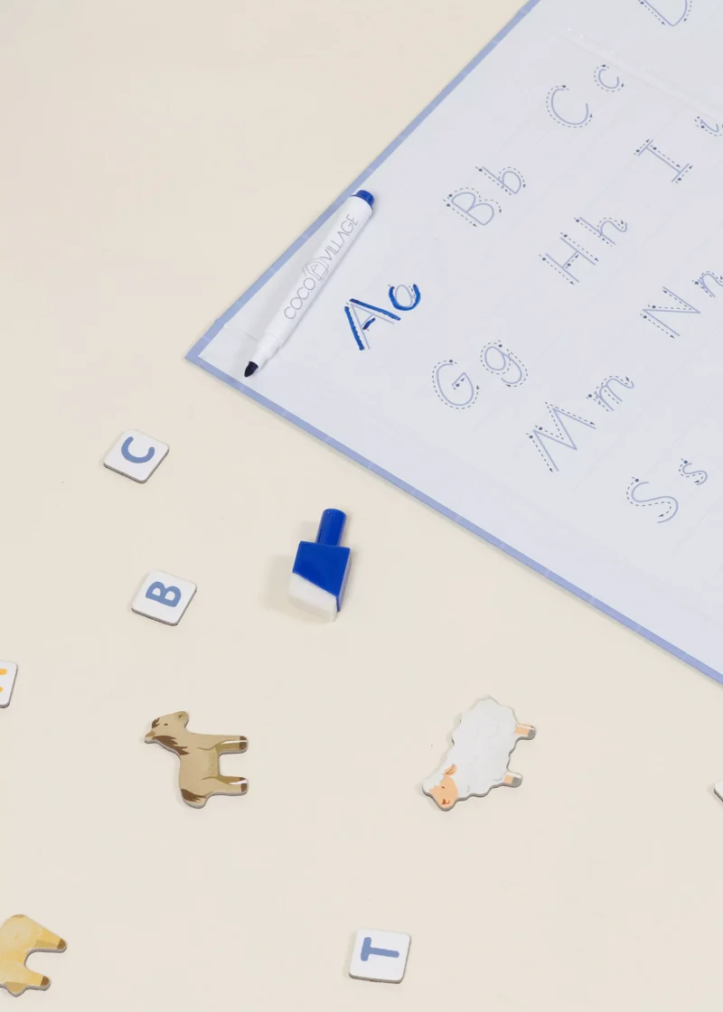 Magnetic English Learning Playset