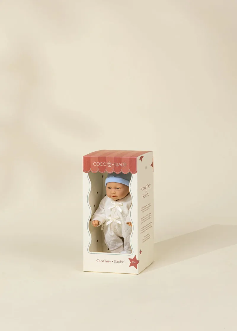 CocoTiny Sacha – 10" (26 cm) Baby Play Doll