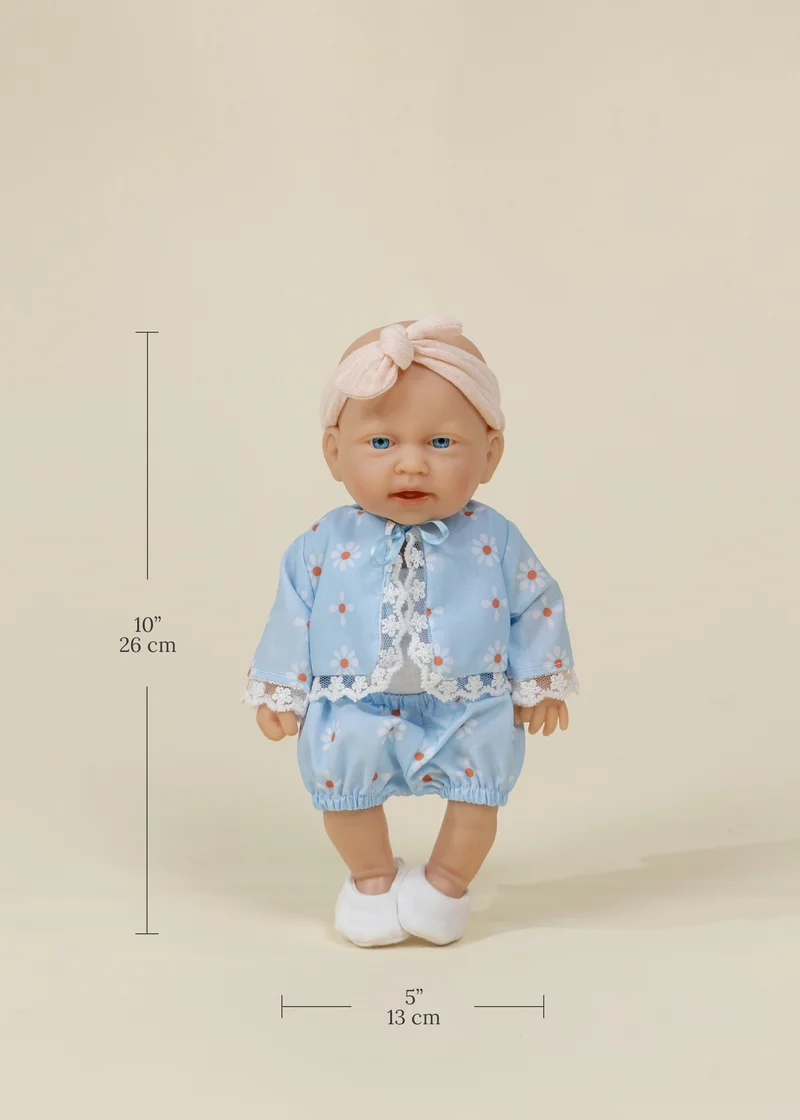 CocoTiny Ella – 10" (26 cm) Baby Play Doll