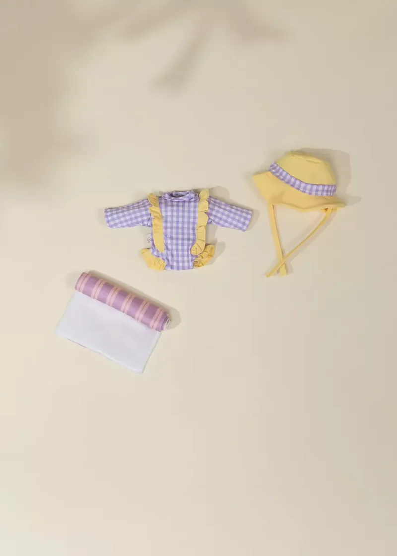 CocoTiny 10" (26 cm) Baby Play Doll Clothing Set – Little Swimmer