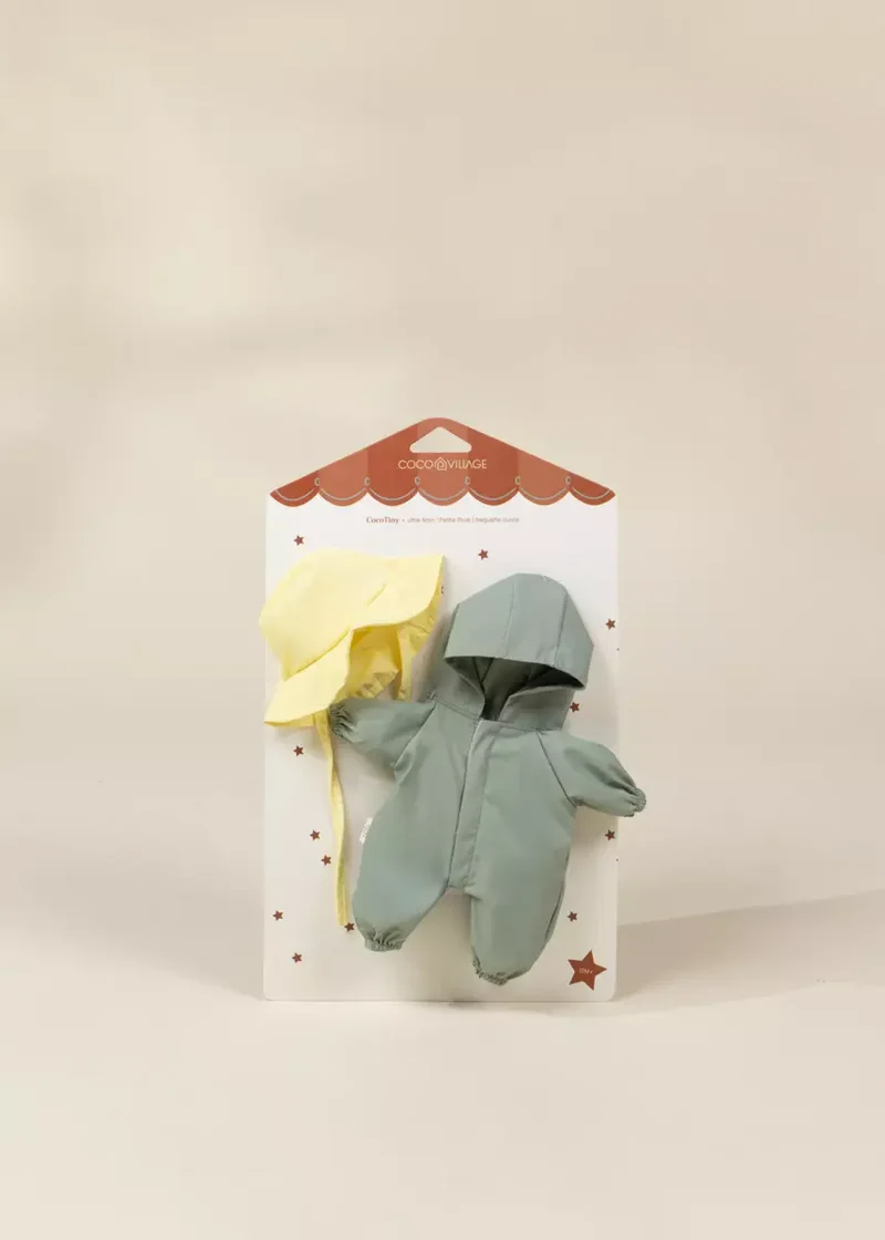 CocoTiny 10" (26 cm) Baby Play Doll Clothing Set – Little Rain