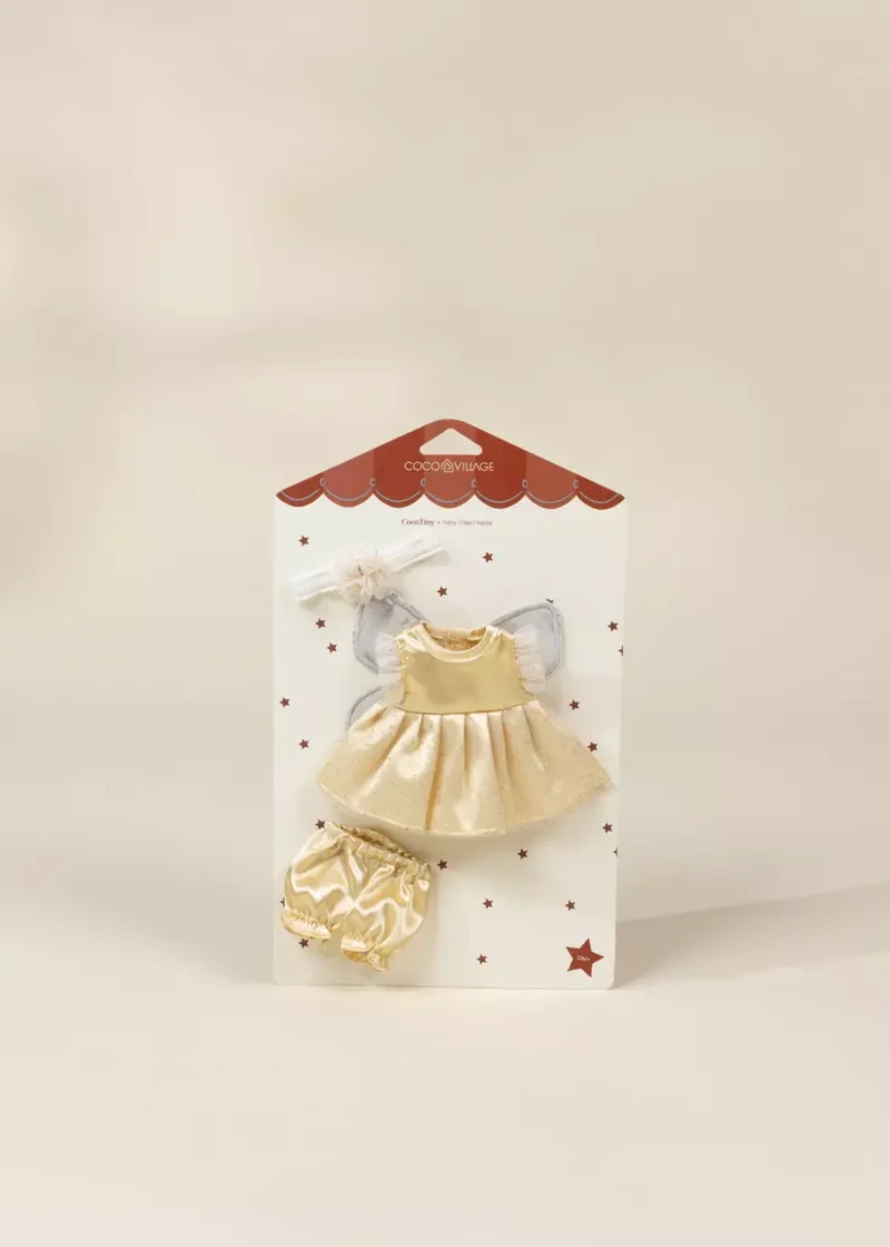 CocoTiny 10" (26 cm) Baby Play Doll Clothing Set – Fairy