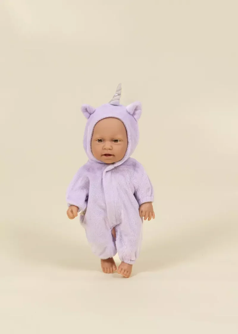 CocoTiny 10" (26 cm) Baby Play Doll Clothing Set – Unicorn