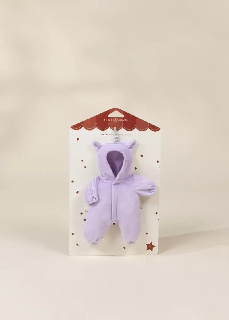 CocoTiny 10" (26 cm) Baby Play Doll Clothing Set – Unicorn