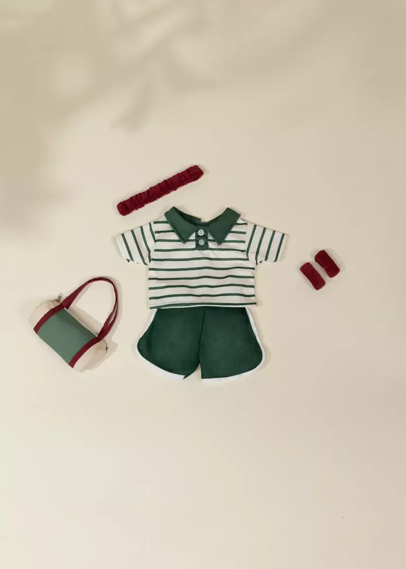 CocoFriends 22" (56 cm) Kids Play Doll Clothing Set – Fitness Day