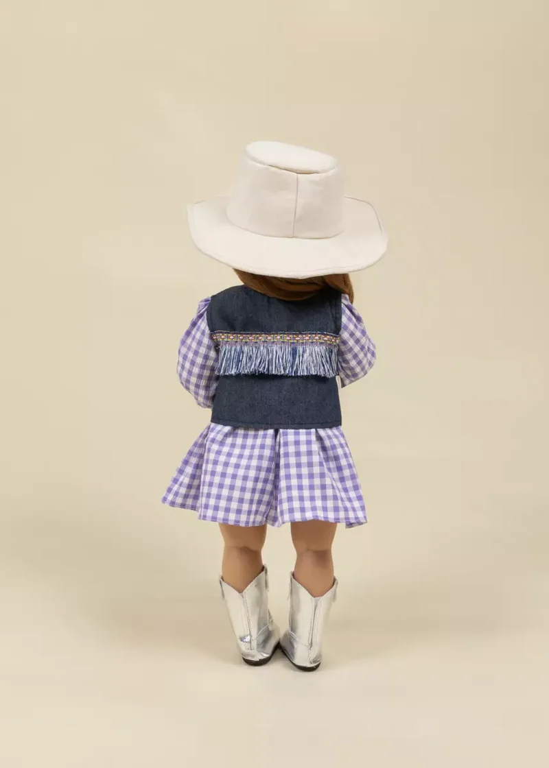 CocoFriends 22" (56 cm) Kids Play Doll Clothing Set – Cowgirl