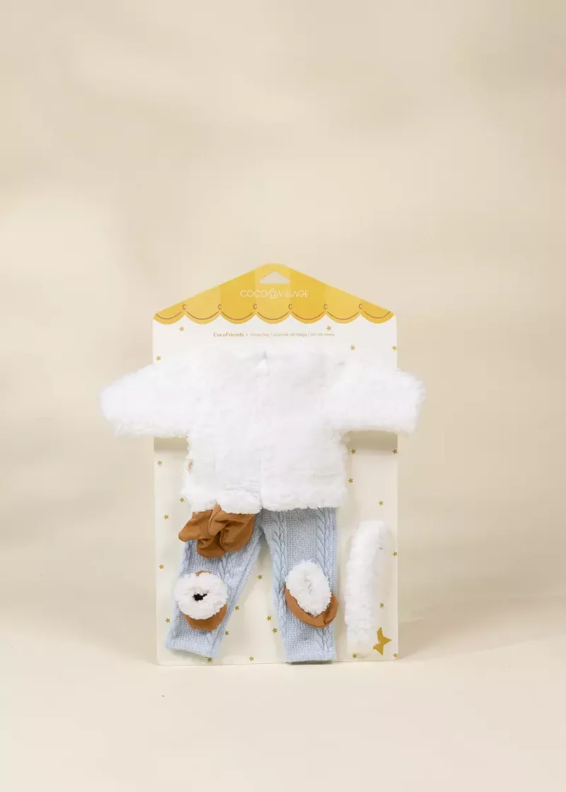 CocoFriends 22" (56 cm) Kids Play Doll Clothing Set – Snow Day