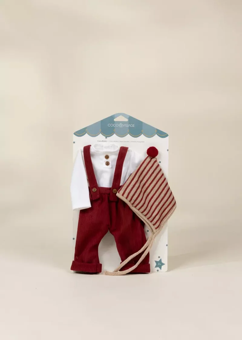 CocoBaby 18" (46 cm) Baby Play Doll Clothing Set – Cozy Winter