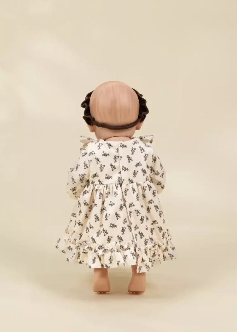 CocoBaby 18" (46 cm) Baby Play Doll Clothing Set – Ruffled Dress