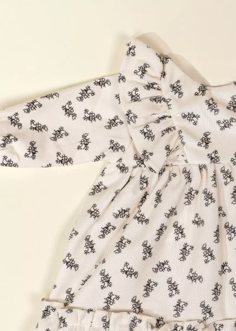 CocoBaby 18" (46 cm) Baby Play Doll Clothing Set – Ruffled Dress