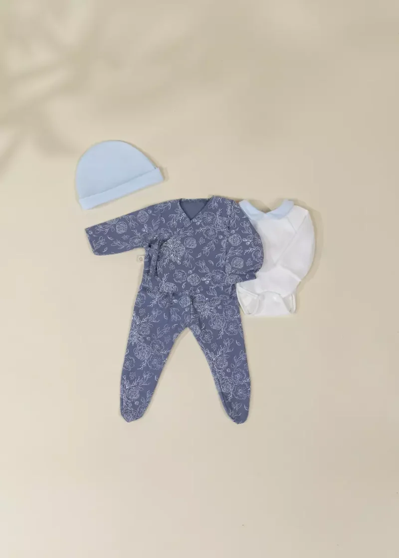 CocoBaby 18" (46 cm) Baby Play Doll Clothing Set – Newborn Set