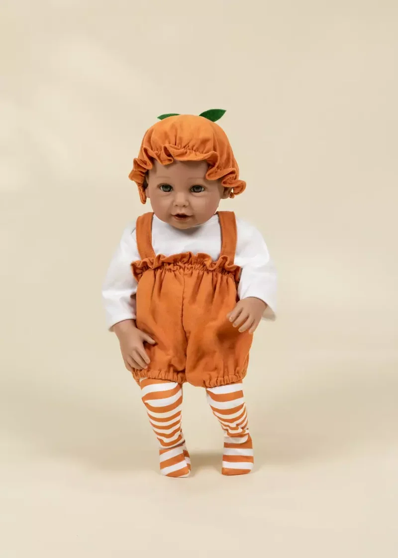 CocoBaby 18" (46 cm) Baby Play Doll Clothing Set – Little Pumpkin