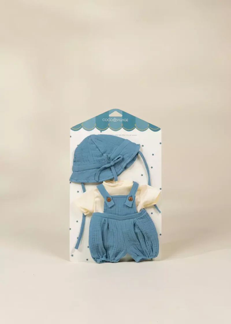 CocoBaby 18" (46 cm) Baby Play Doll Clothing Set – Summer Day