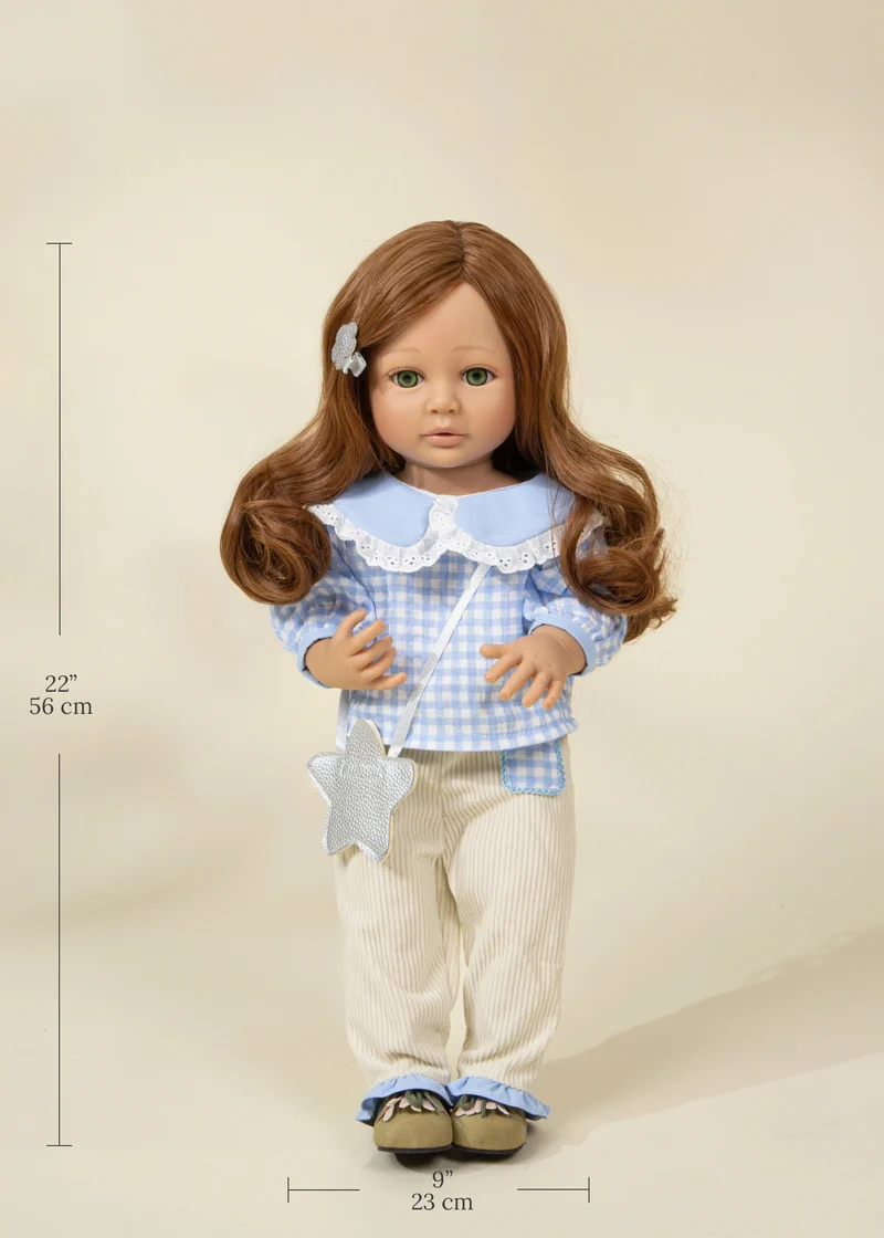 CocoFriends Rose – 22" (56 cm) Kids Play Doll