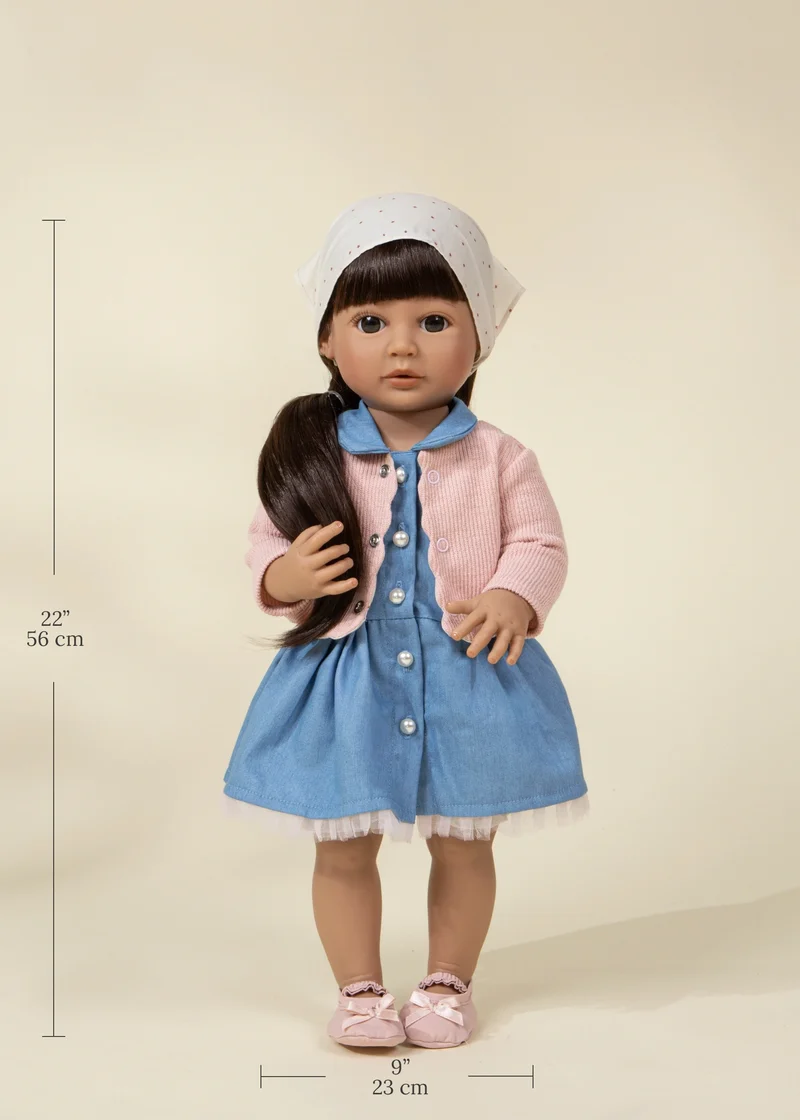 CocoFriends Nina – 22" (56 cm) Kids Play Doll