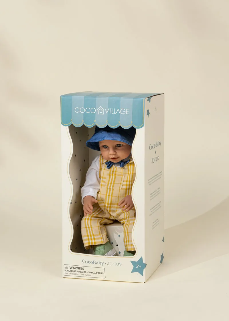 CocoBaby Jonas – 18" (46 cm) Baby Play Doll
