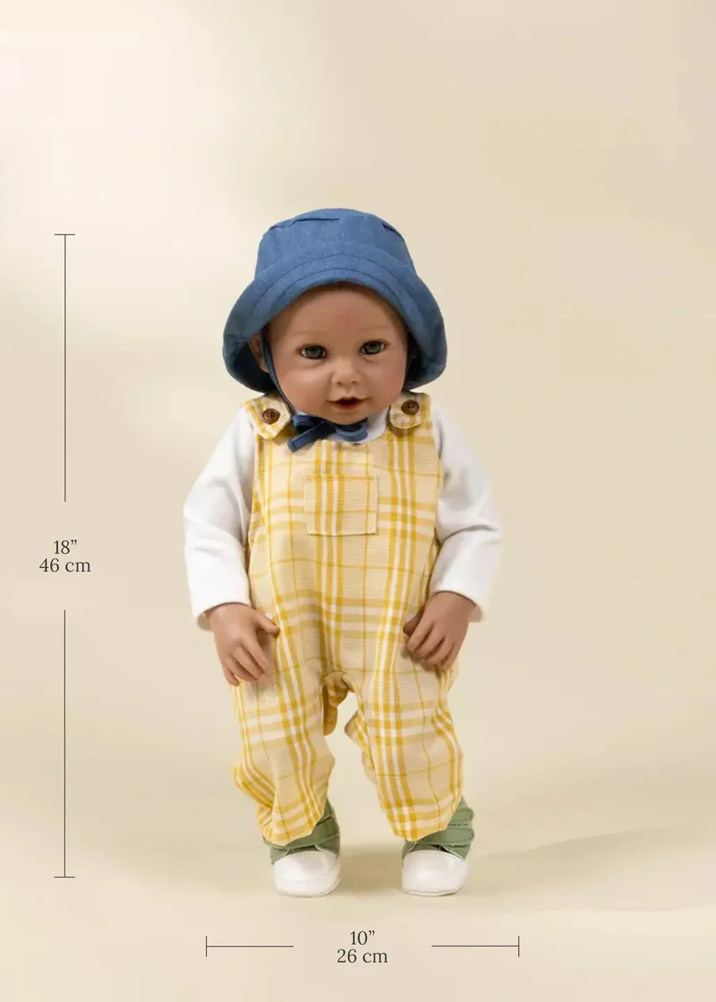 CocoBaby Jonas – 18" (46 cm) Baby Play Doll