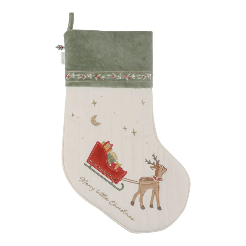 Kerstsok XL – Groen – Christmas