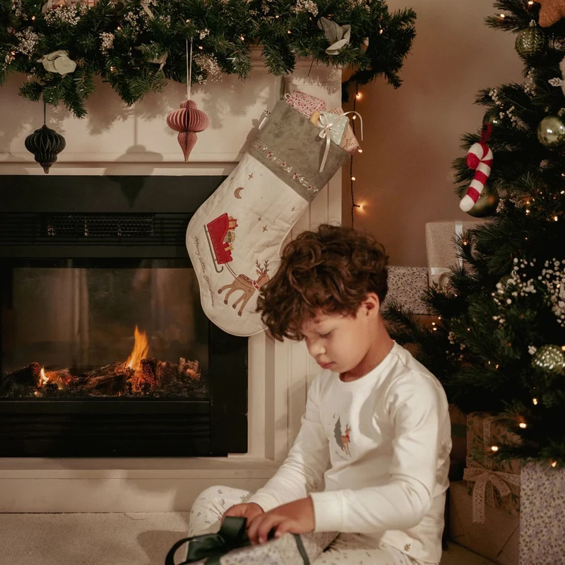 Kerstsok XL – Groen – Christmas