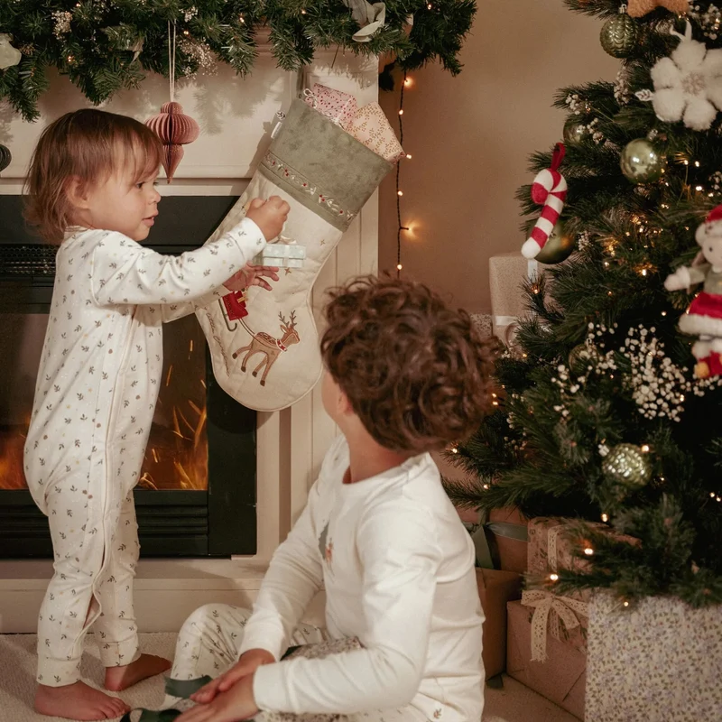 Kerstsok XL – Groen – Christmas