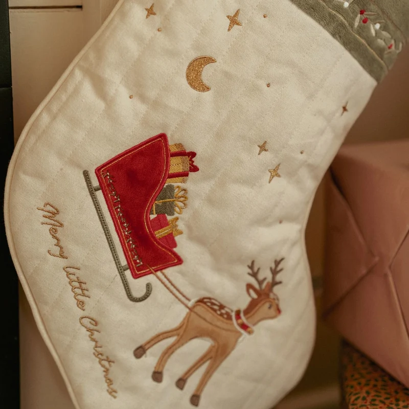 Kerstsok XL – Groen – Christmas