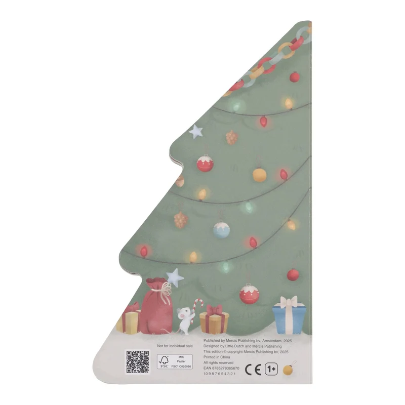 Kerstboek met knuffel Jim - Giftset - NL