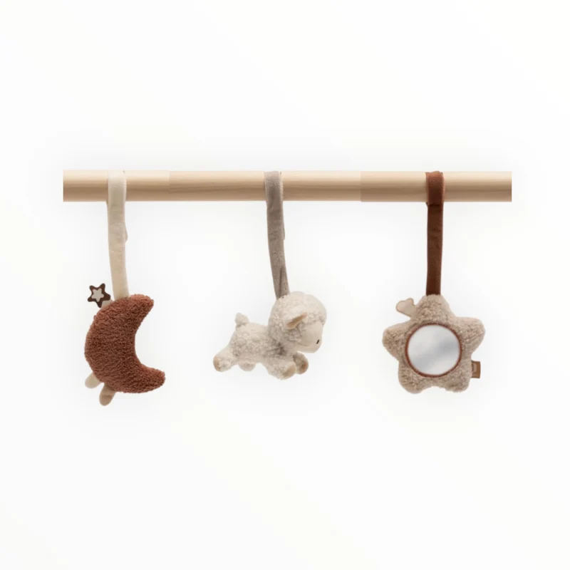 Set de 3 jouets pour arche d'éveil | Safari Friends