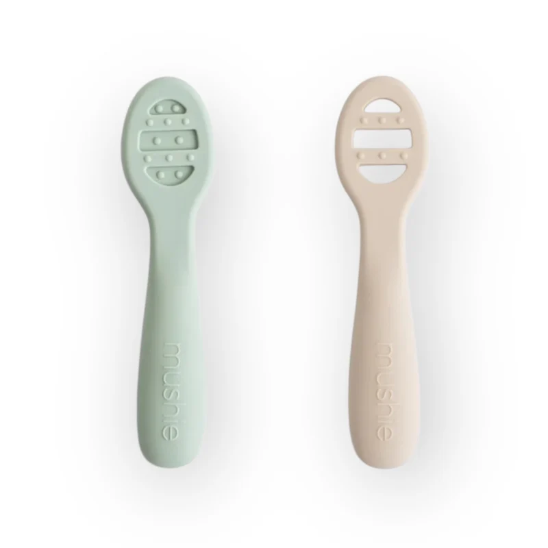 Lot de 2 cuillères DME | Vert d'eau