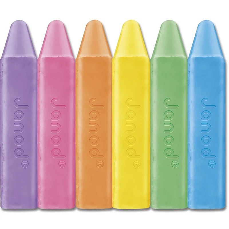 Janod - Craies de trottoir x 6 - 3 ans+