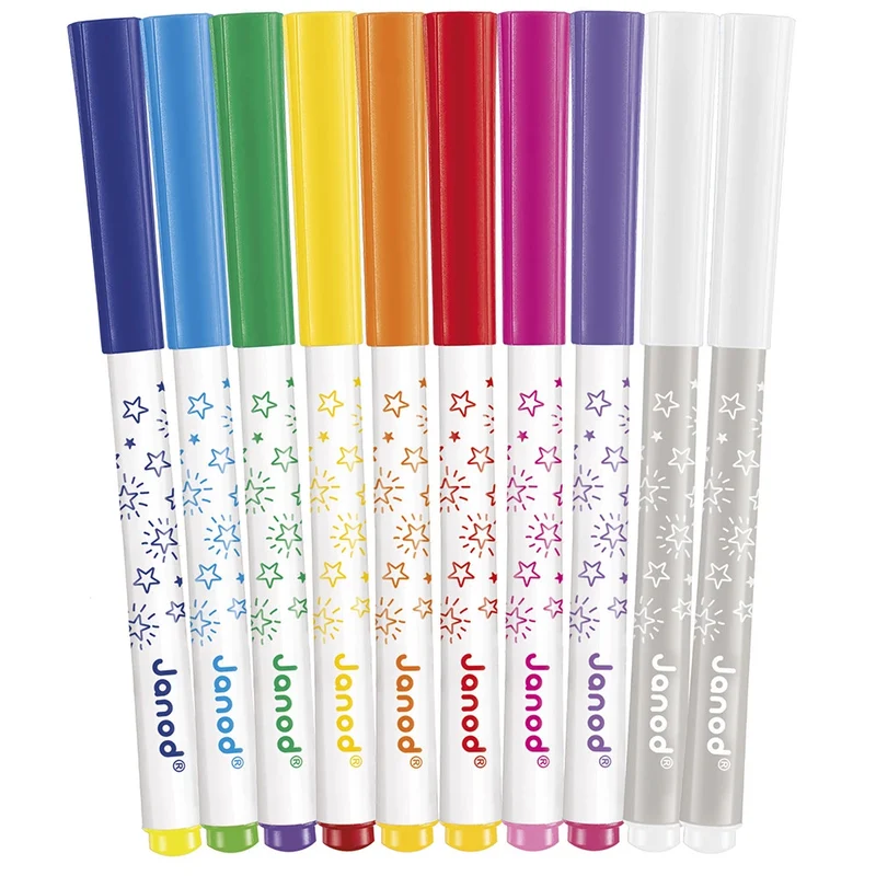 Janod - Feutres magiques x 10 - 3 ans+