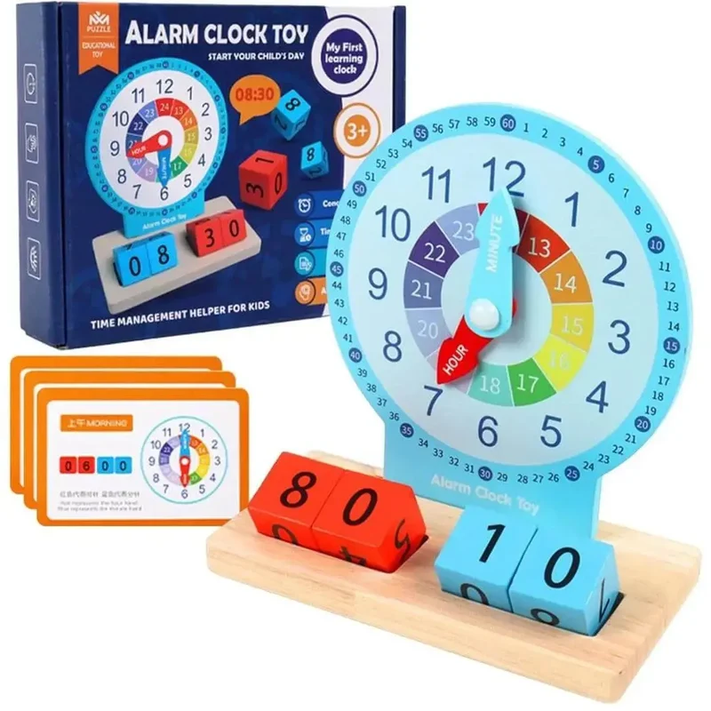 Horloge Montessori Interactive - Alarm Clock Toy™