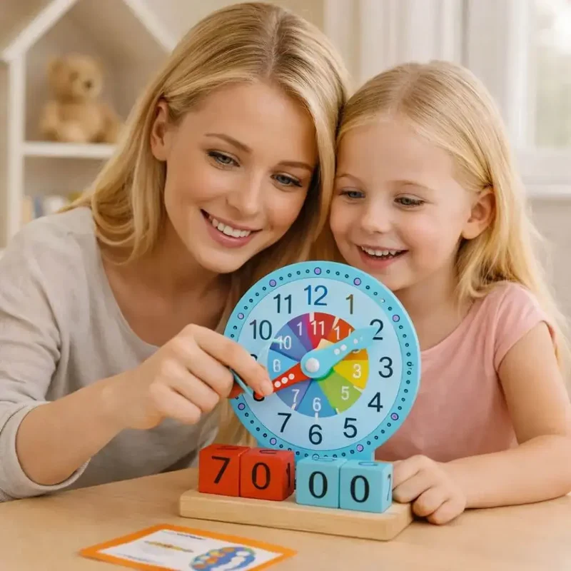 Horloge Montessori Interactive - Alarm Clock Toy™