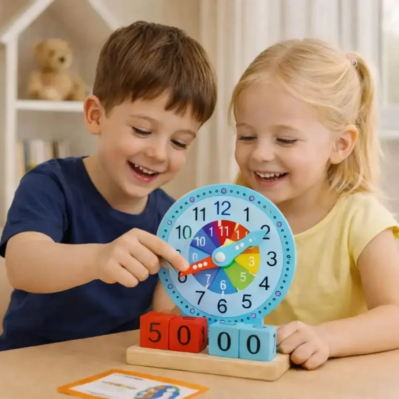 Horloge Montessori Interactive - Alarm Clock Toy™