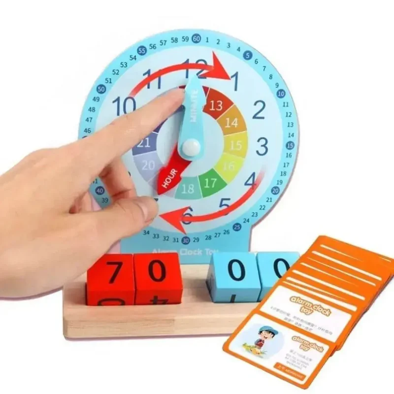 Horloge Montessori Interactive - Alarm Clock Toy™