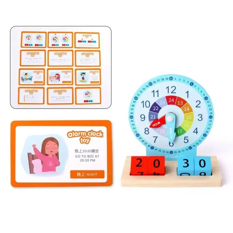 Horloge Montessori Interactive - Alarm Clock Toy™