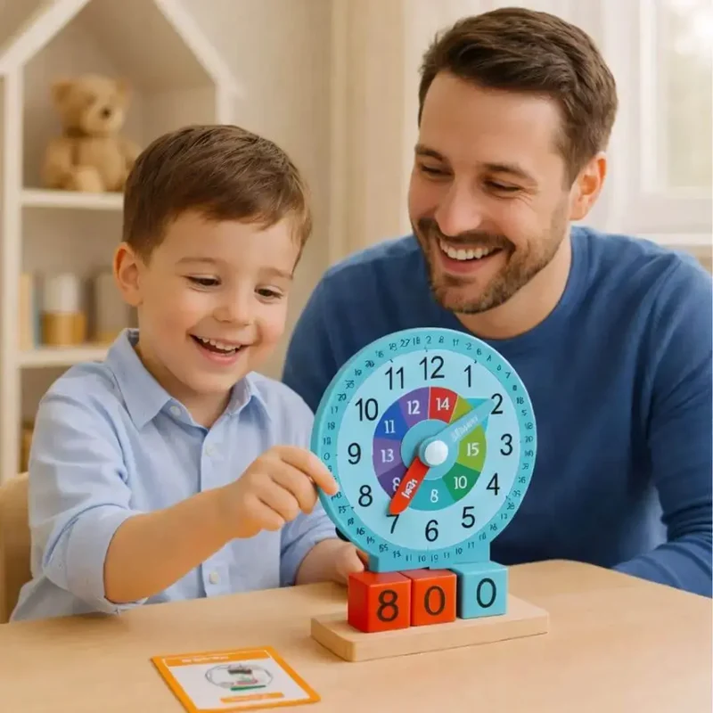 Horloge Montessori Interactive - Alarm Clock Toy™