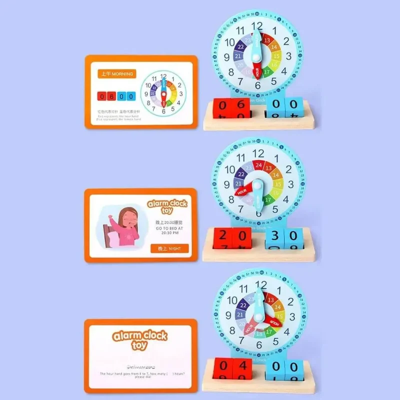 Horloge Montessori Interactive - Alarm Clock Toy™