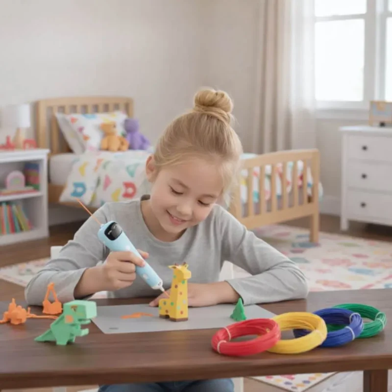 Stylo 3D Enfant Rechargeable – Création Illimitée dès 10 ans