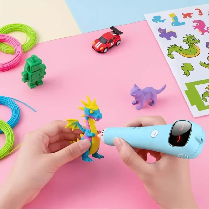 Stylo 3D Enfant Rechargeable – Création Illimitée dès 10 ans